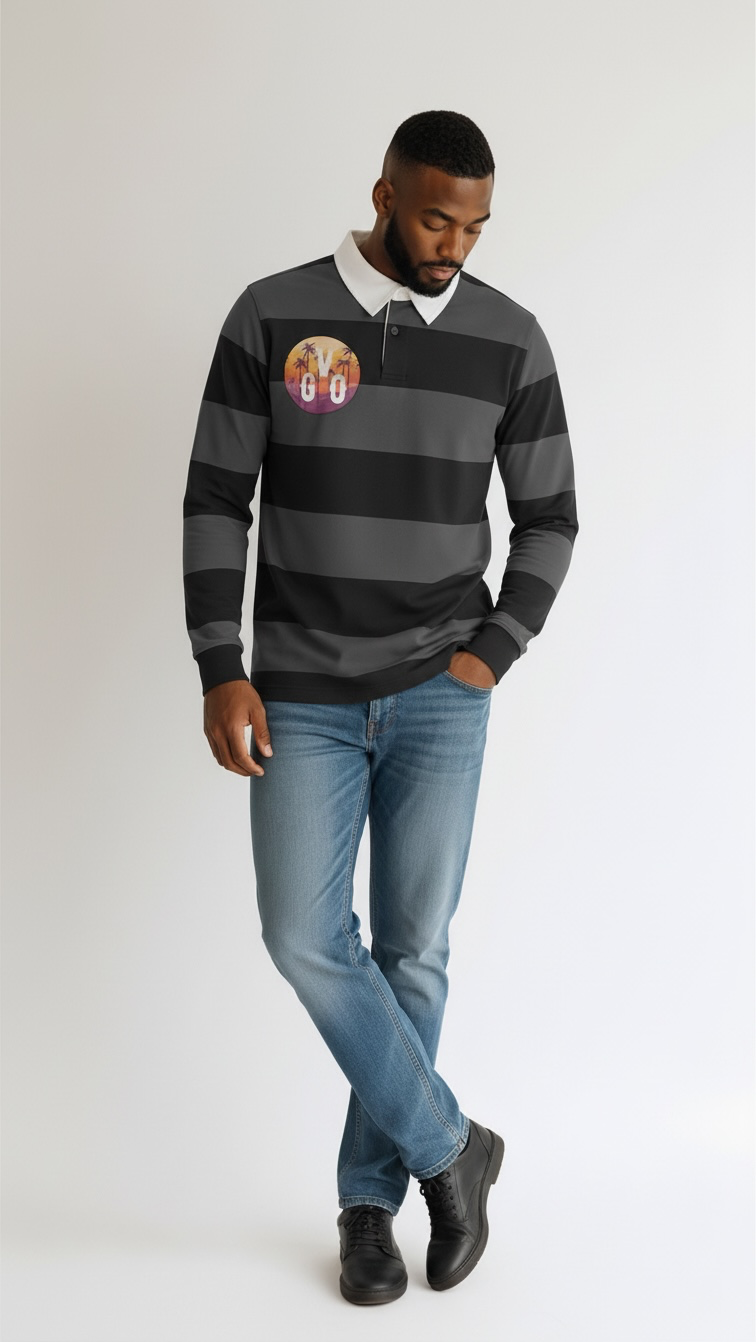 Rugby Stripe Ecru Liberty